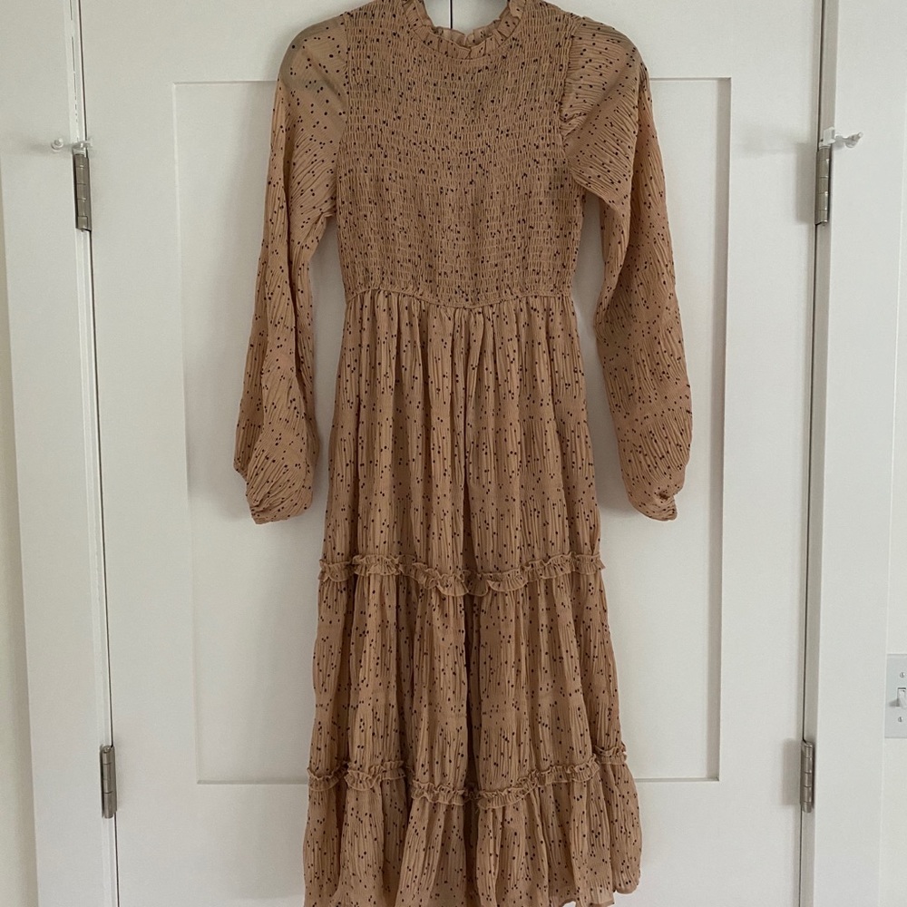 Petal & Pup| Long sleeved high neck dress